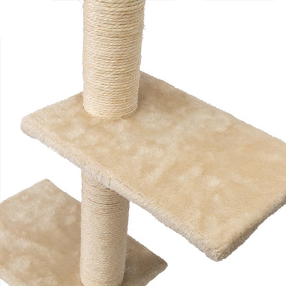 Damyanti Wall-Mounted Cat Tree Shelved 6 Pcs Climbing Center